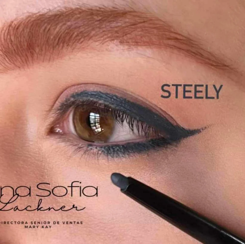Mary Kay Steely Waterproof Eyeliner.